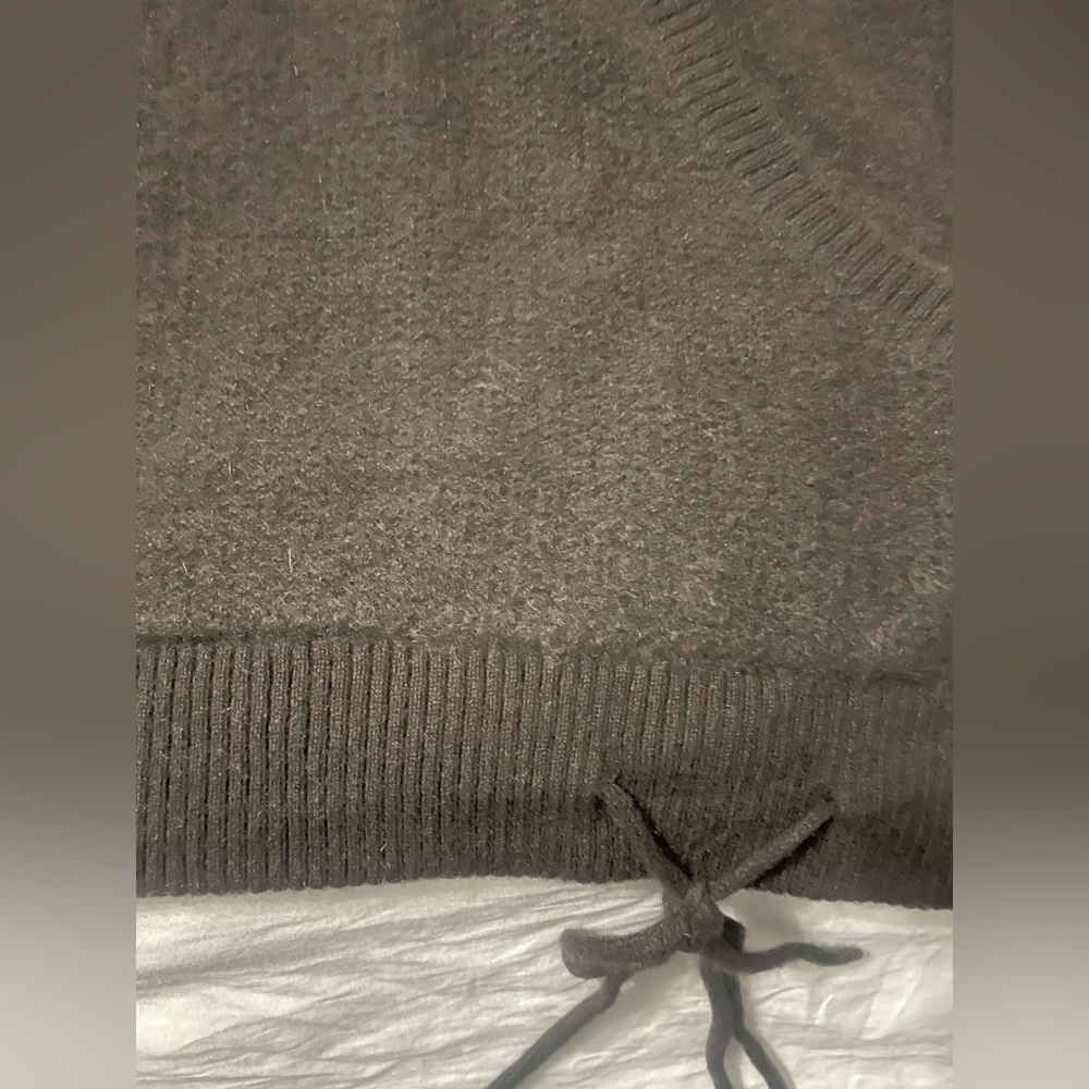 Tsesay Cashmere turtleneck with Pocket and drawstring waist Brown xs - Picture 10 of 16